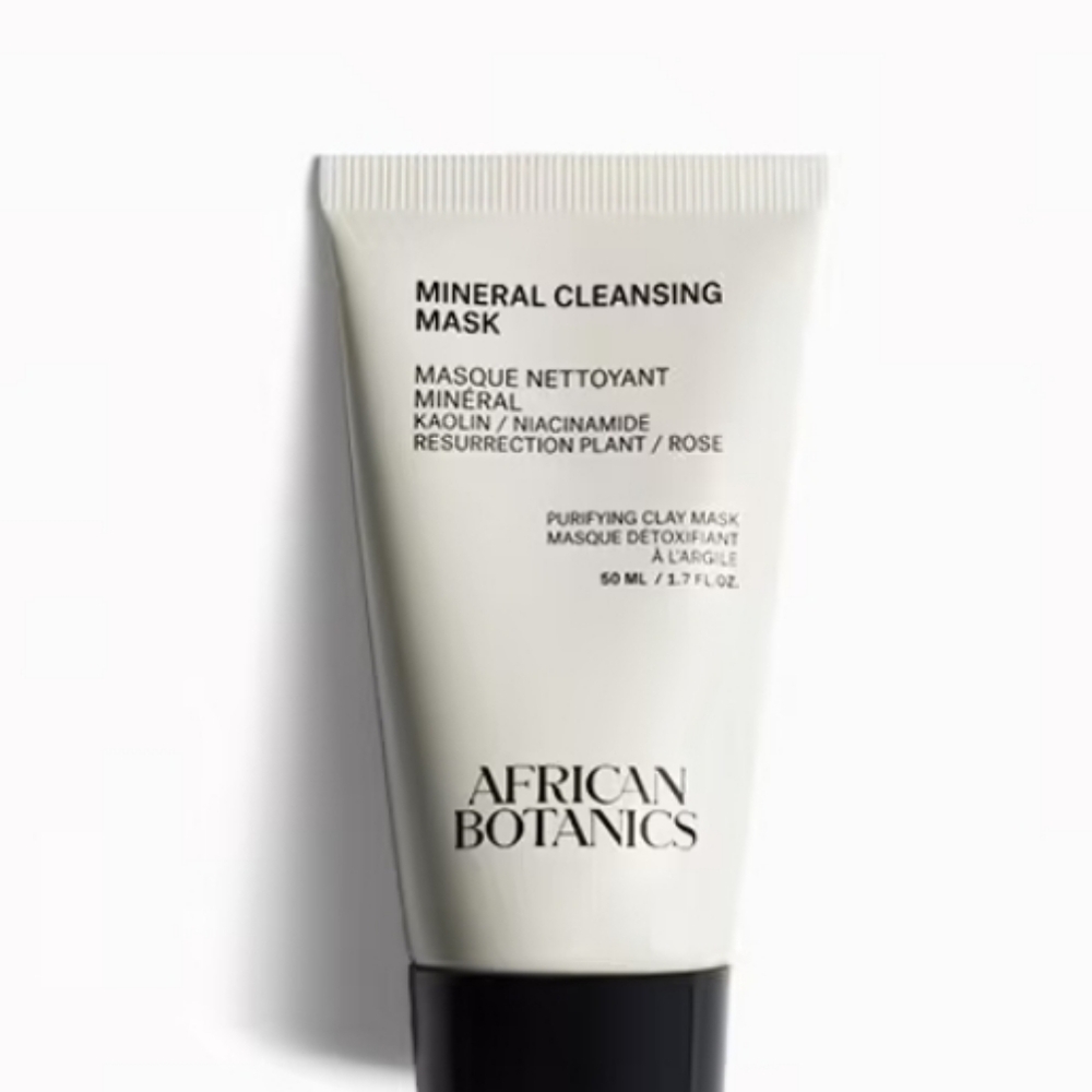 AFRICAN BOTANICS  Mineral Cleansing Mask 1.7oz.  NEW/ UNOPENED